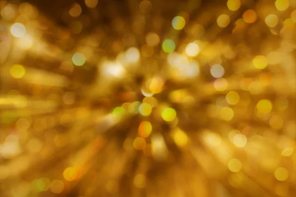 Gyllene bokeh för Xmas nyårstema — Stockfoto