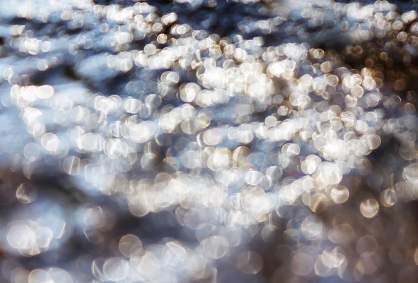 光結晶エメラルドのボケ味を輝く夢のような抽象的な輝き — ストック写真