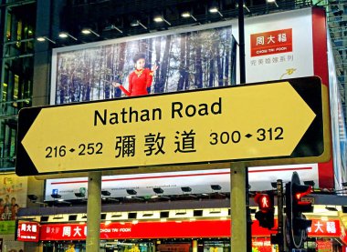 Nathan Road Tsim Sha Tsui, Hong Kong