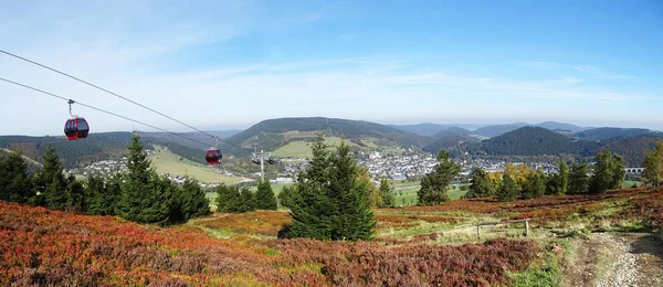 Panorama de Willingen en la región Sauerland (Alemania ) —  Fotos de Stock