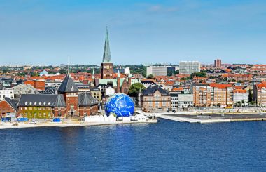 Cityscape Danimarka Aarhus 