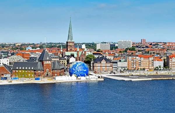 Stadsbilden i Århus i Danmark — Stockfoto