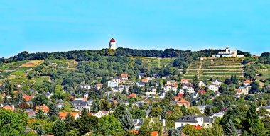 Saxony, Almanya için Altkotzschenbroda Köyü üzerinden görüntülemek 