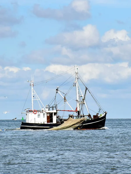 Rybolov Severním Moři Busum Severní Frisii Německo — Stock fotografie