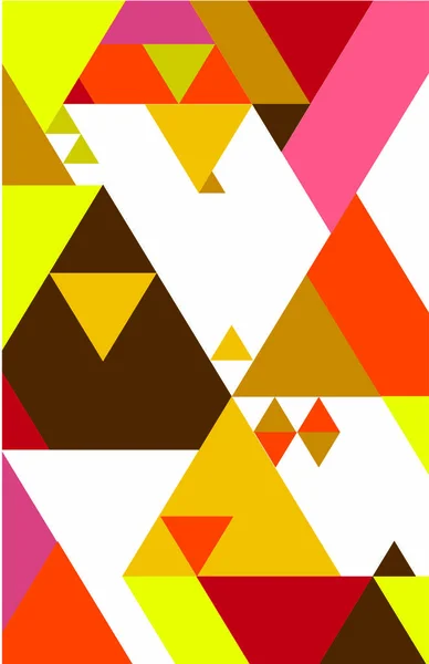 Soyut geometrik arka plan, grafik tasarım üçgen vektör