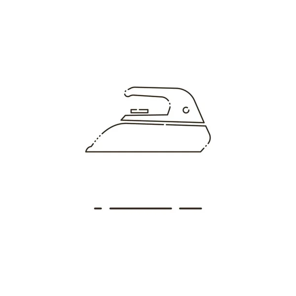 IJzeren dunne lijn pictogram. MBE minimalisme stijl — Stockvector