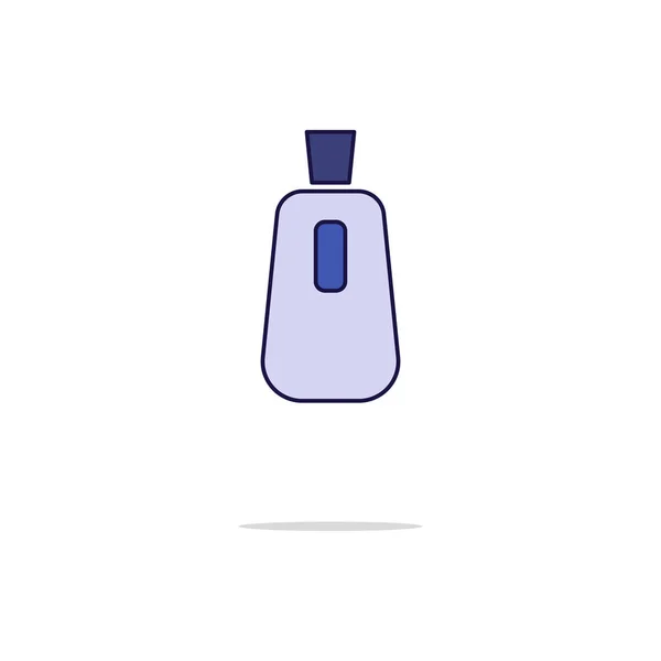 Ilustrasi icon.Vector warna parfum tipis - Stok Vektor