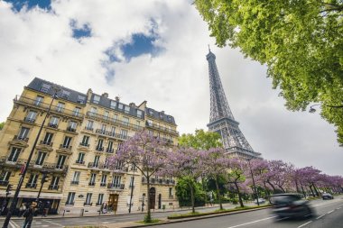 Yukarıdan Paris görünümü
