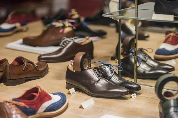 Zapatos Hombre Una Tienda Paris — Foto de Stock