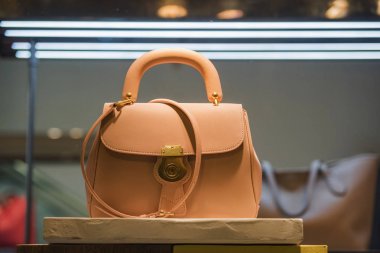 Bir mağaza Paris'te lüks çanta