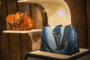 Bir mağaza Paris'te lüks Çantalar