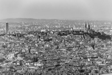 Yukarıdan Paris görünümü