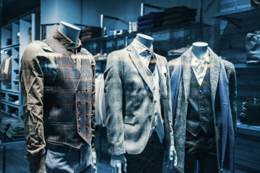 Erkek giyim konsept mağaza