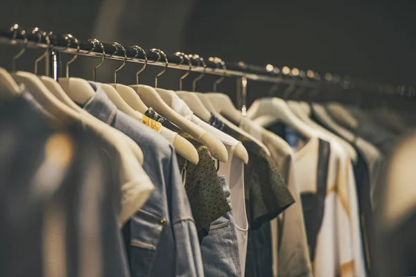 Elegant Woman Clothing Store Paris — Stock Photo, Image