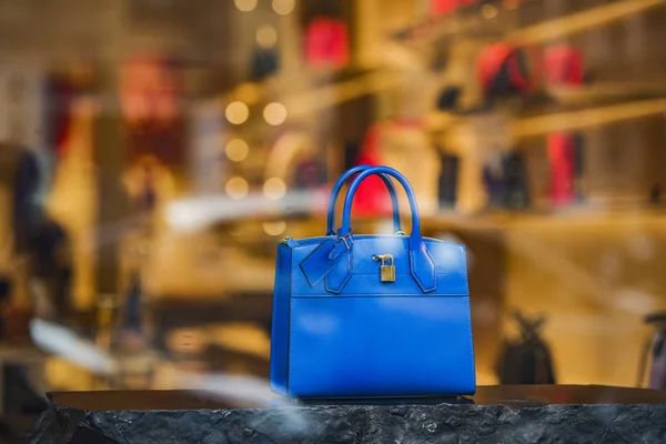 Luxury Handbag Store Paris — Stock Photo, Image