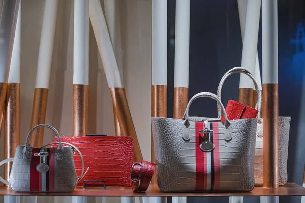 Bir mağaza Paris'te lüks Çantalar