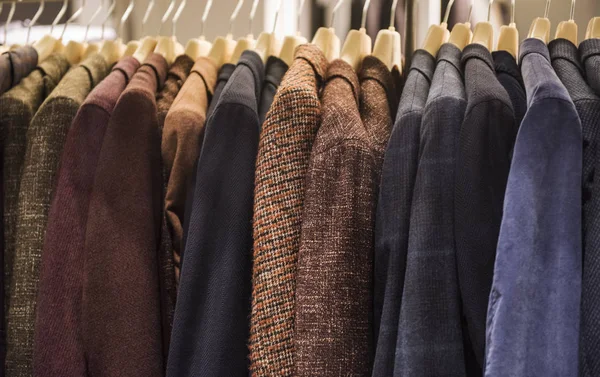 Men Suits Store — Stock Photo, Image