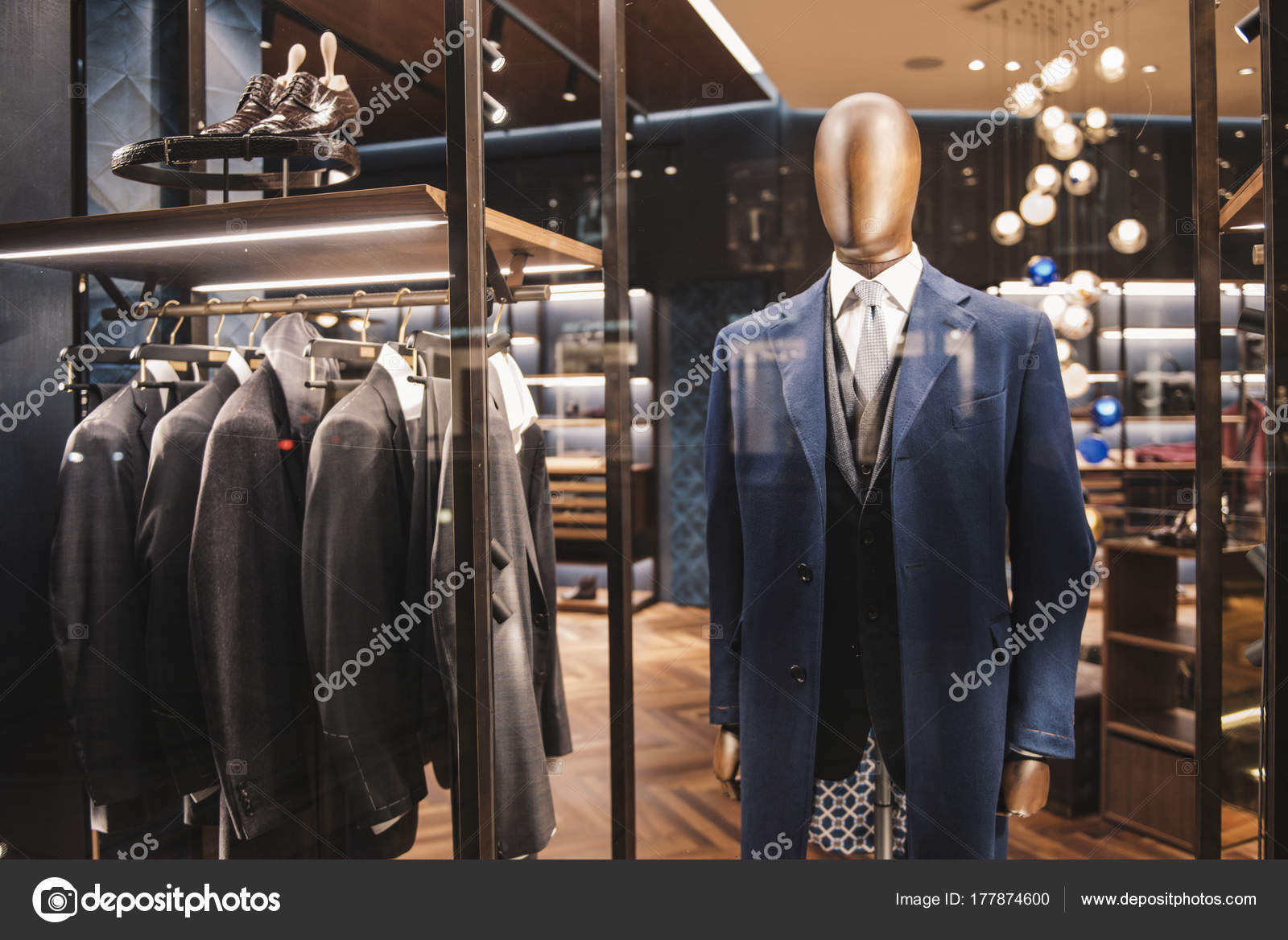 Men Clothing Shop Milan — Stock Photo © AGCreativeLab #177874600