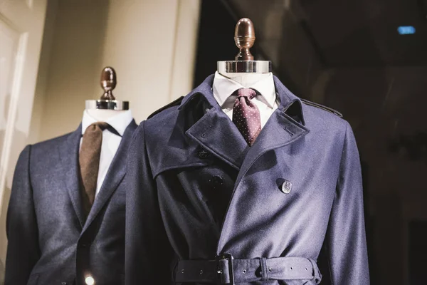 Abbigliamento Uomo Della Collezione Autunno Inverno Milano — Foto Stock