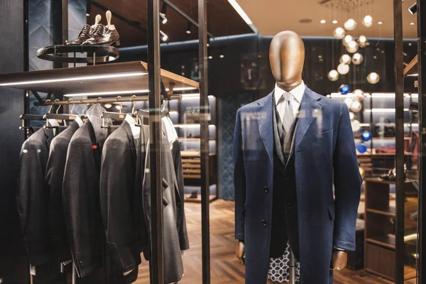 Men Clothing Shop Milan — Stock Photo, Image