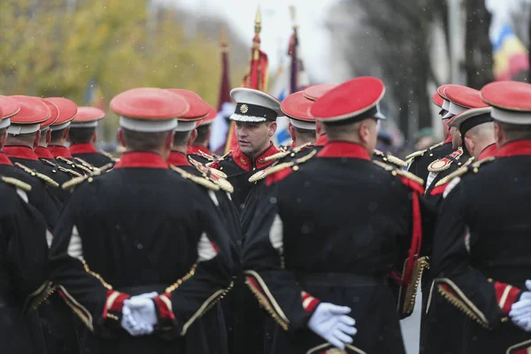 Bukarest Rumänien Dezember 2019 Militärparade Während Der Feierlichkeiten Zum Rumänischen — Stockfoto