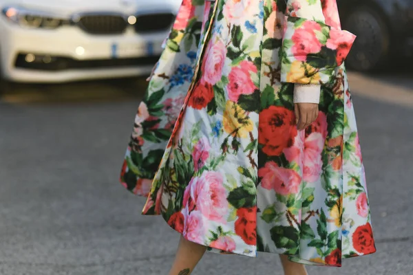 Street Style Kläder Och Tillbehör Detalj Streetstylefw2020 — Stockfoto