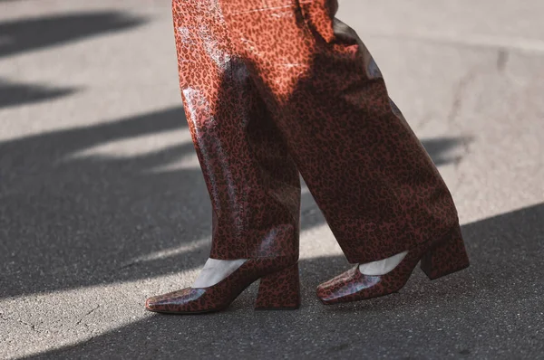 Traje Estilo Calle Ropa Accesorios — Foto de Stock