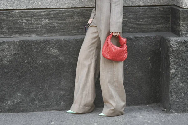 Street Style Outfit Kläder Och Accessoarer — Stockfoto