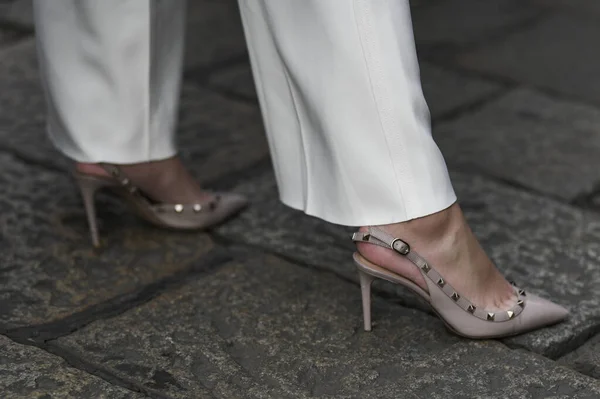 Traje Estilo Calle Ropa Accesorios — Foto de Stock