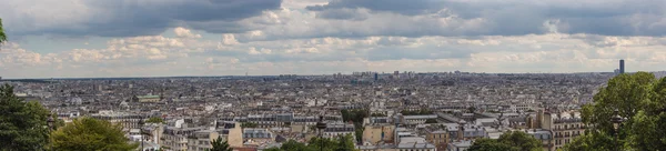 Panoramisch uitzicht over Parijs — Stockfoto