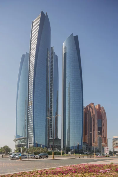 Etihad kuleleri ve çevrenin