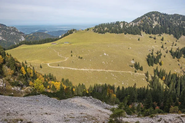 Повернення з Wendelstein на Brannenburg — стокове фото