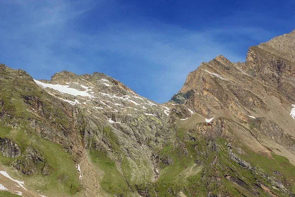 Över Wasserfallkees Sett Från Mooserboden Reservoaren — Stockfoto