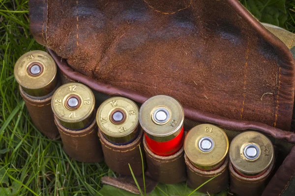 Bandolier s kazetami — Stock fotografie