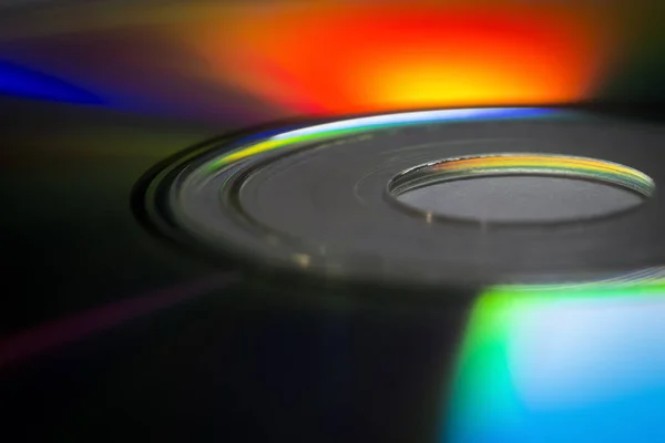 Nahaufnahme von Compact Disc — Stockfoto