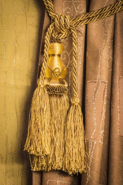 Güzel perde. Yakın çekim.