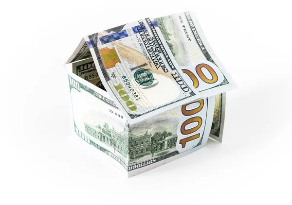 House of paper money — Stock Photo, Image