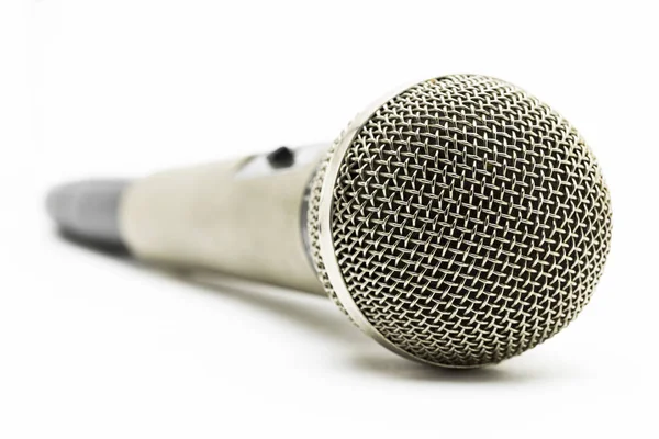 Studio microphone closeup — Stock Photo, Image
