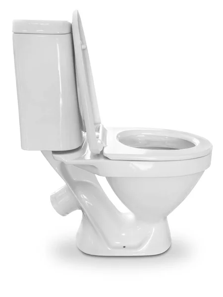 Toilettenschüssel in Großaufnahme — Stockfoto