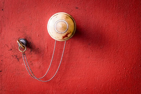 Door lock and handle — Stock Photo, Image