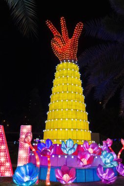 Dubai Bahçesi Uae 'de parlıyor