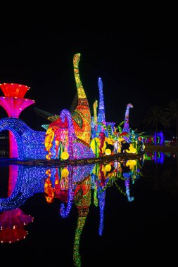 Dubai Bahçesi Uae 'de parlıyor