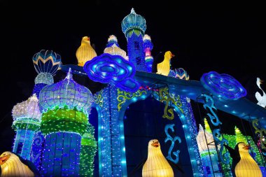 Dubai Bahçesi Uae 'de parlıyor