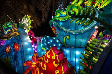 Dubai Bahçesi Uae 'de parlıyor