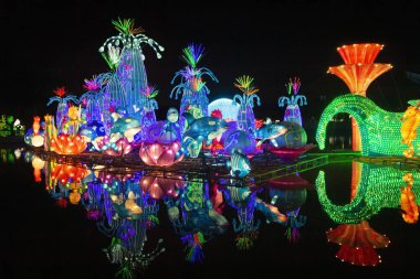 Dubai Bahçesi Uae 'de parlıyor