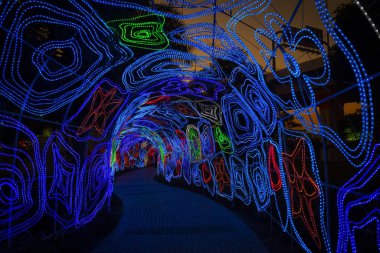 Dubai Bahçesi Uae 'de parlıyor