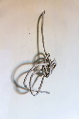 Wire from the wall