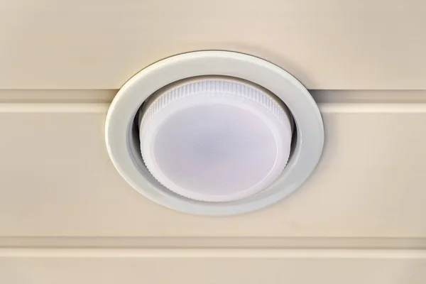 Incasso soffitto led lampada — Foto Stock