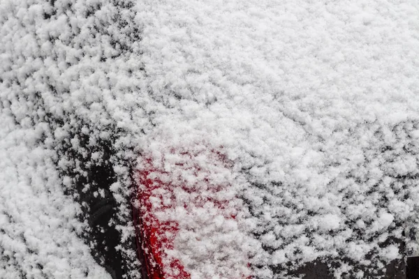 Bilen under snön — Stockfoto