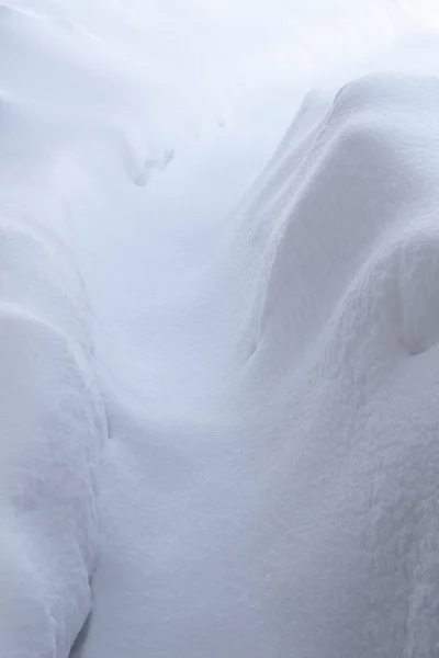 雪に覆われた道 — ストック写真